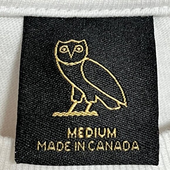 OVO Long Sleeve Shirt – Medium – White – Made in Canada - Picture 8 of 9